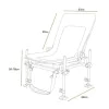 Фидер стол KORUM Supa Lite Stretch Feeder Chair S23