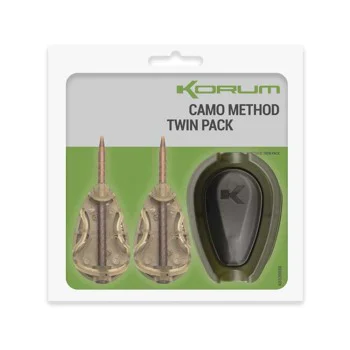 Метод хранилки и преса KORUM Camo Method Twin Pack - Large