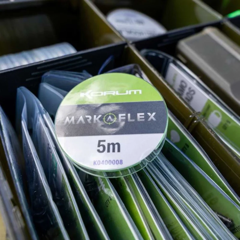 Мркерен ластик KORUM Marka-Flex - Fluoro Green 5m