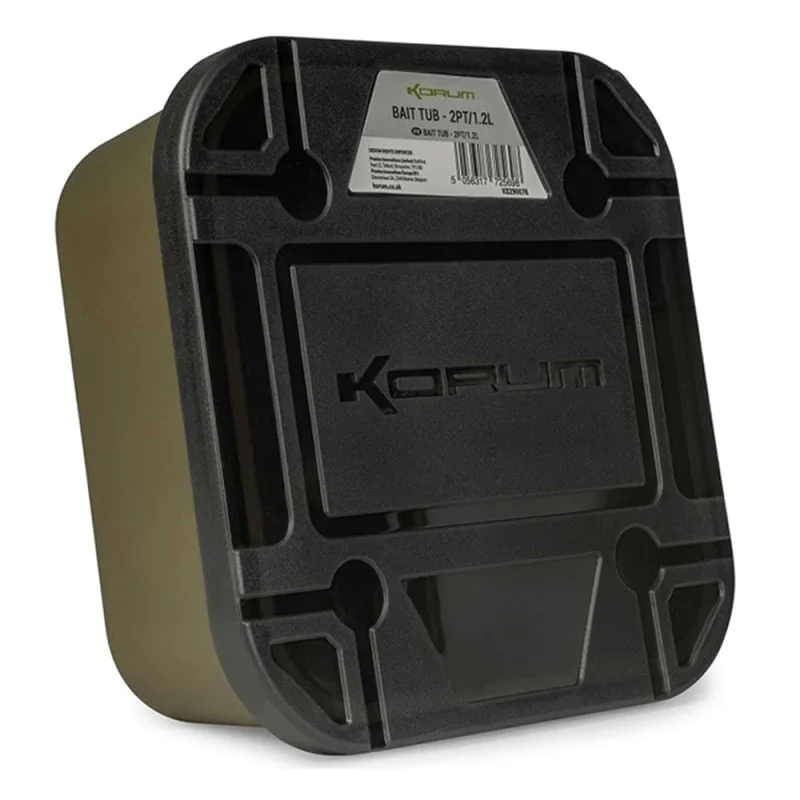 Кутия за стръв KORUM Bait Tub - 2Pt/1.2L