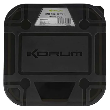 Кутия за стръв KORUM Bait Tub - 2Pt/1.2L