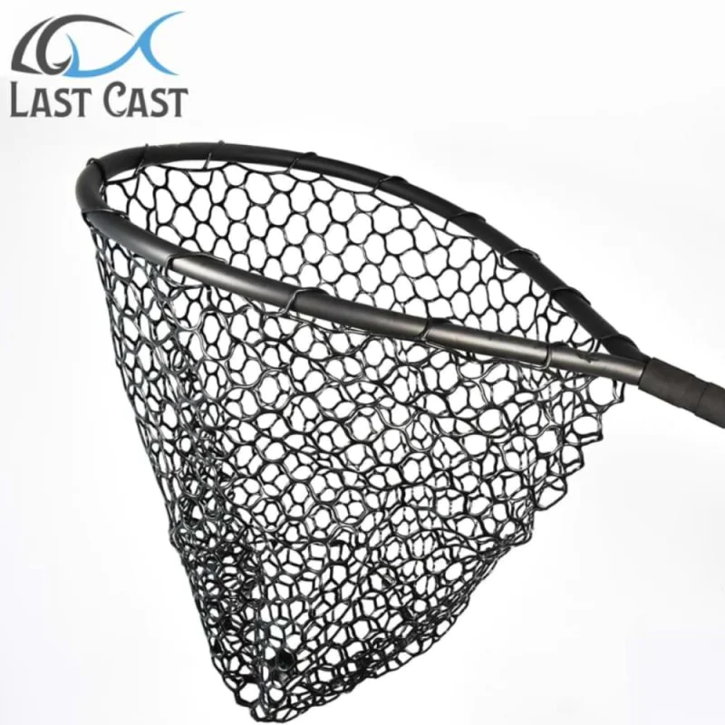 Плуващ кеп LAST CAST Floating Net Rubber Mesh M 54x45x40cm