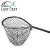 Плуващ кеп LAST CAST Floating Net Rubber Mesh Long Handle L - 54x43x40cm