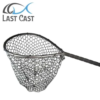 Плуващ кеп LAST CAST Floating Net Rubber Mesh Long Handle L - 54x43x40cm