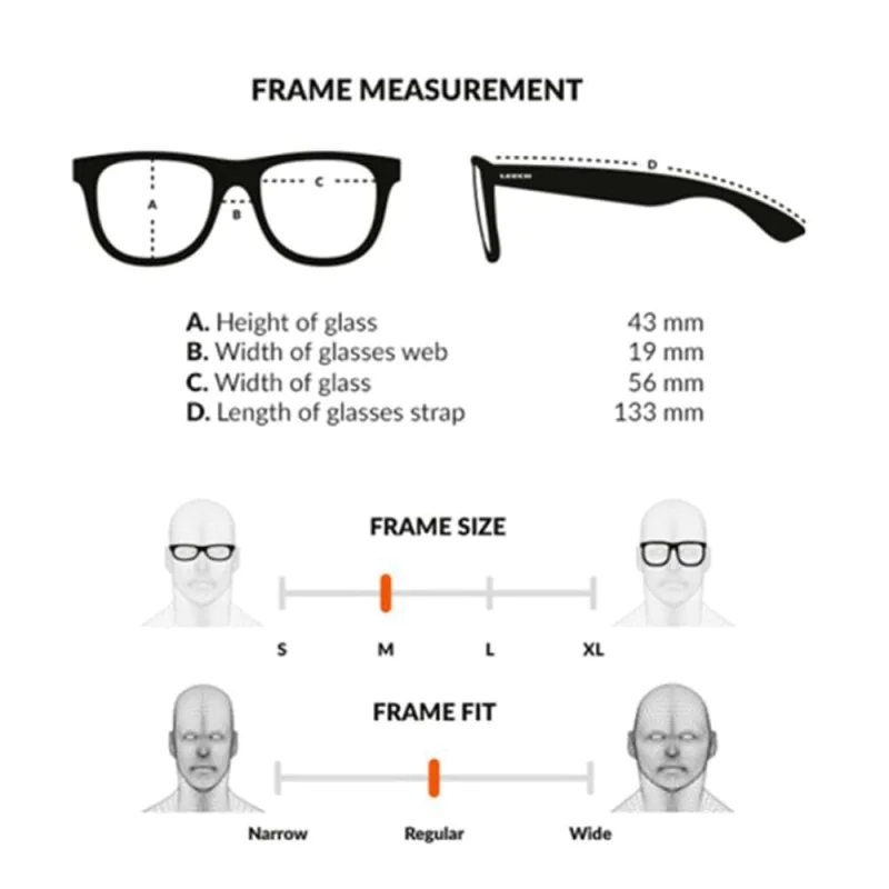 Очила LEECH Around The Water Collection Black 05 Premium Sight Lens