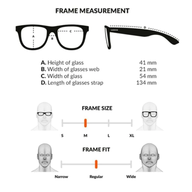 Очила LEECH Around The Water Collection Blue 07 Premium Sight Lens