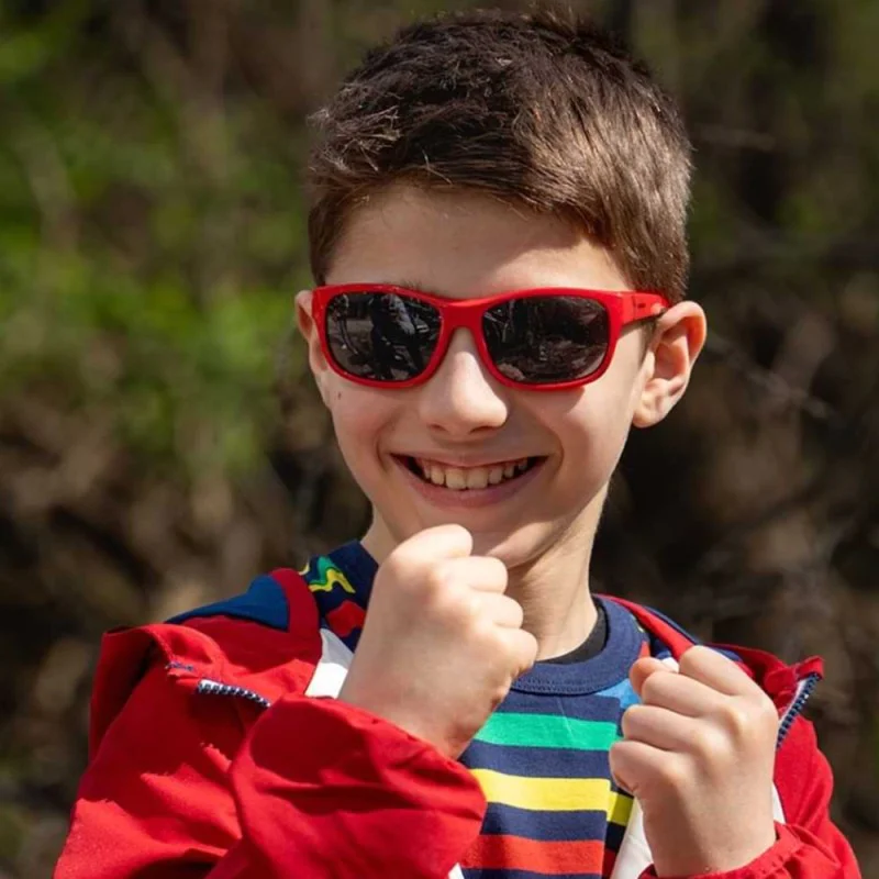 Очила LEECH Kids Red TAC Grey