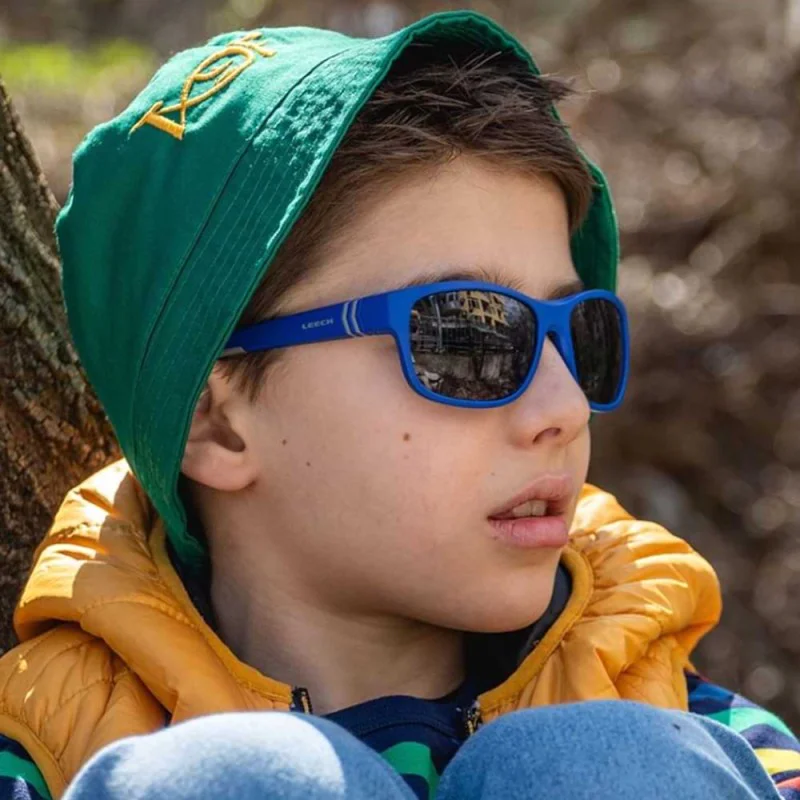 Очила LEECH Kids Blue TAC Grey