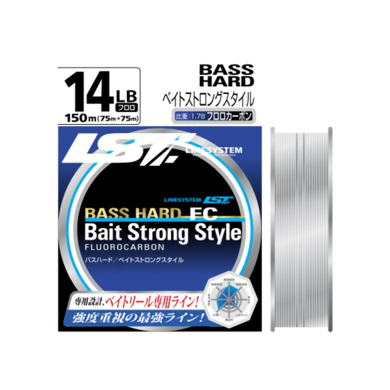 Влакно флуорокарбон LINESYSTEM Bass Hard Bait Strong Style Fluorocarbon 150m