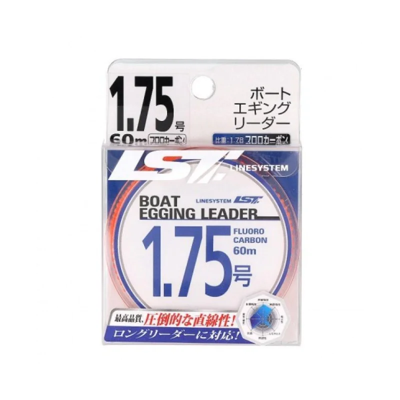 Влакно флуорокарбон LINESYSTEM Boat Egging Leader Fluorocarbon 60m