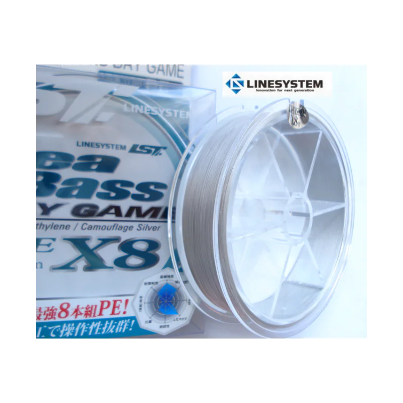 Плетено влакно LINESYSTEM Sea Bass X8 Day Game 150m