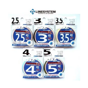 Влакно флуорокарбон LINESYSTEM Sea Bass Shock Leader FC - 30m