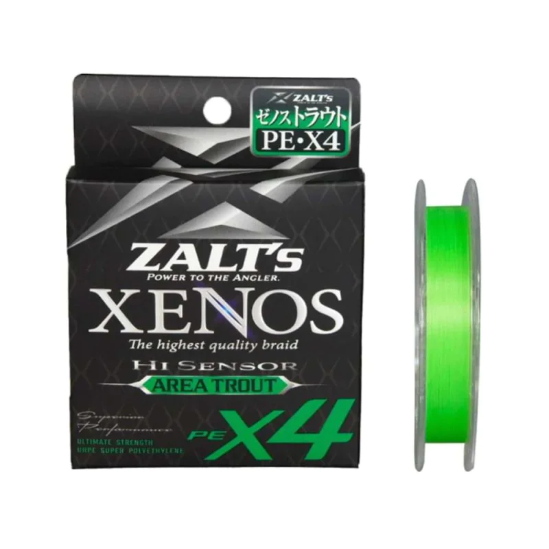 Плетено влакно LINESYSTEM Zalt's Xenos X4 Hi Sensor Area Trout 100m