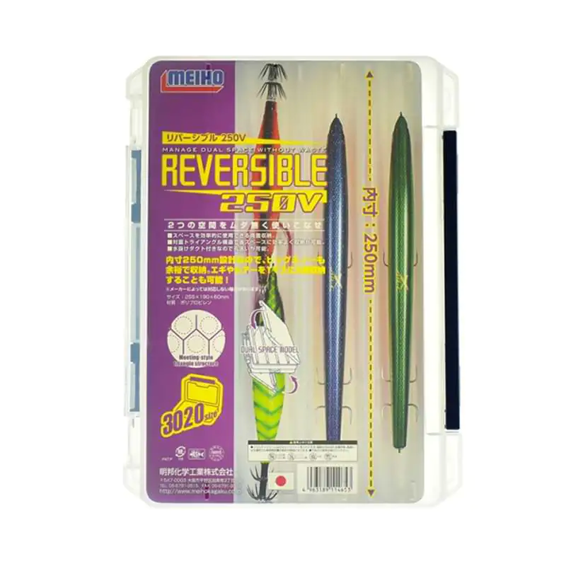 Кутия MEIHO Reversible 250V - Clear
