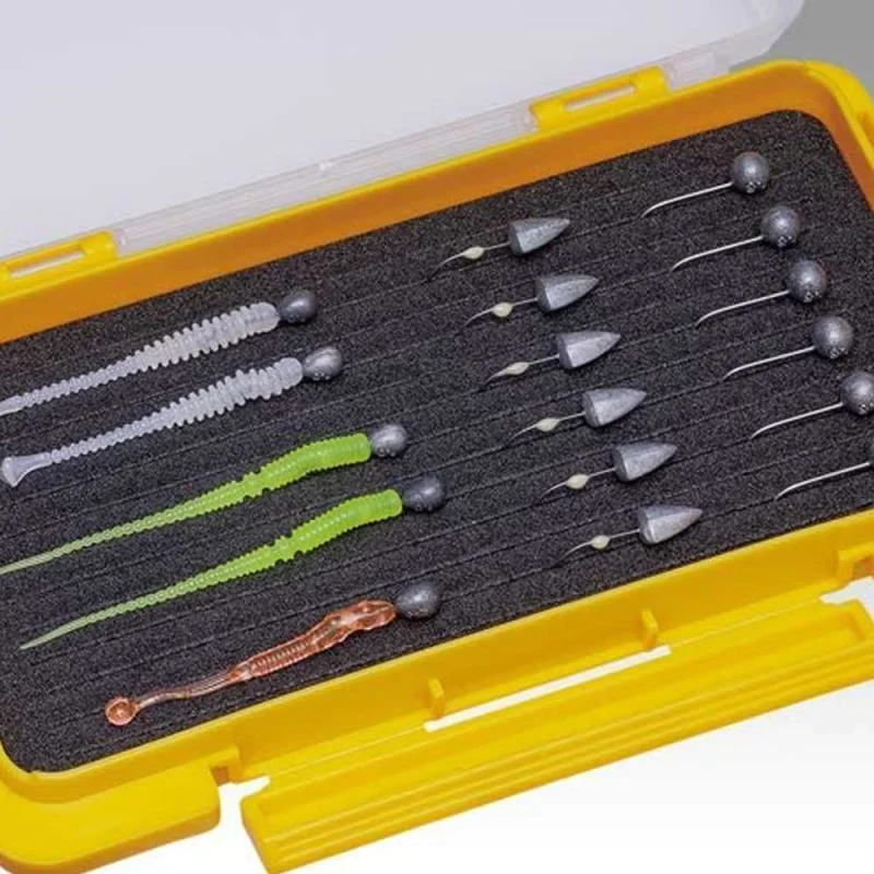 Кутия MEIHO Slit Form Case J - Yellow