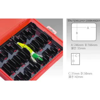 Кутия за калмариери MEIHO Takoegi Case - L