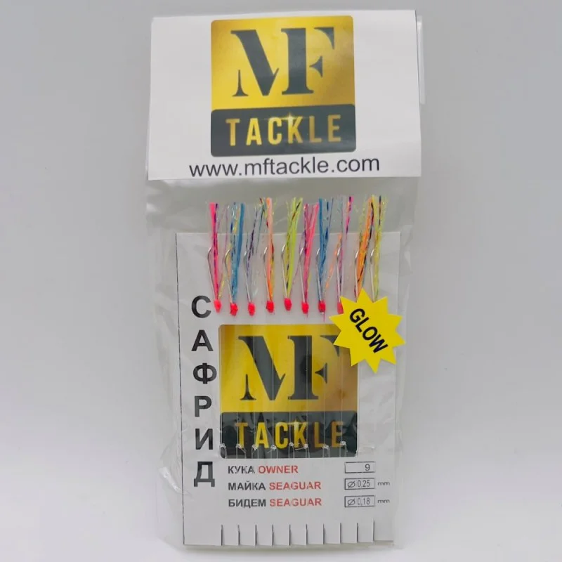 Чепаре MF Chepare for Aji - UV-GLOW - Hook Owner #9 - 0.25mm-0.18mm