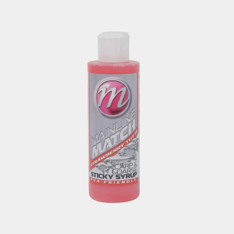 Течна добавка MAINLINE Match Syrup Strawberry Tutti 250ml