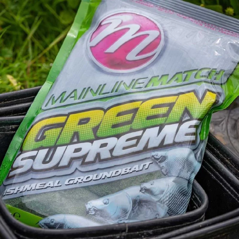 Захранка MAINLINE Green Supreme Fishmeal Groundbait 1kg