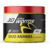 Уафтери MatchPro Top Worms Wafters 3D 8mm 20g Duo Pineapple