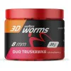 Уафтери MatchPro Top Worms Wafters 3D 8mm 20g Duo Strawberry