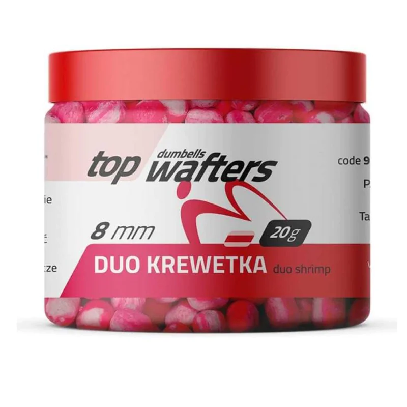 Уафтери MatchPro Top Dumbells Wafters 8mm 20g Duo Shrimp