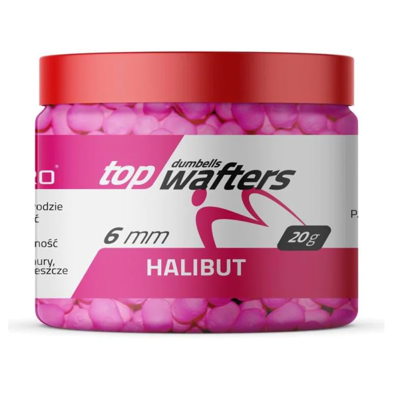 Уафтери MatchPro Top Dumbells Wafters 6mm 20g Halibut
