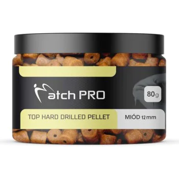 Разпробити пелети MatchPro Top Hard Drilled Pellets 12mm 80g Honey
