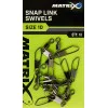 Вирбел с карабина MATRIX Snap Link Swivels