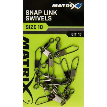 Вирбел с карабина MATRIX Snap Link Swivels