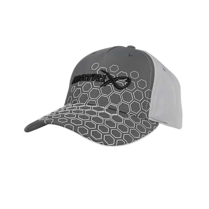 Шапка MATRIX Hex Print Baseball Cap Grey