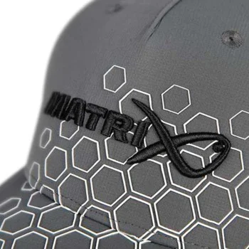Шапка MATRIX Hex Print Baseball Cap Grey