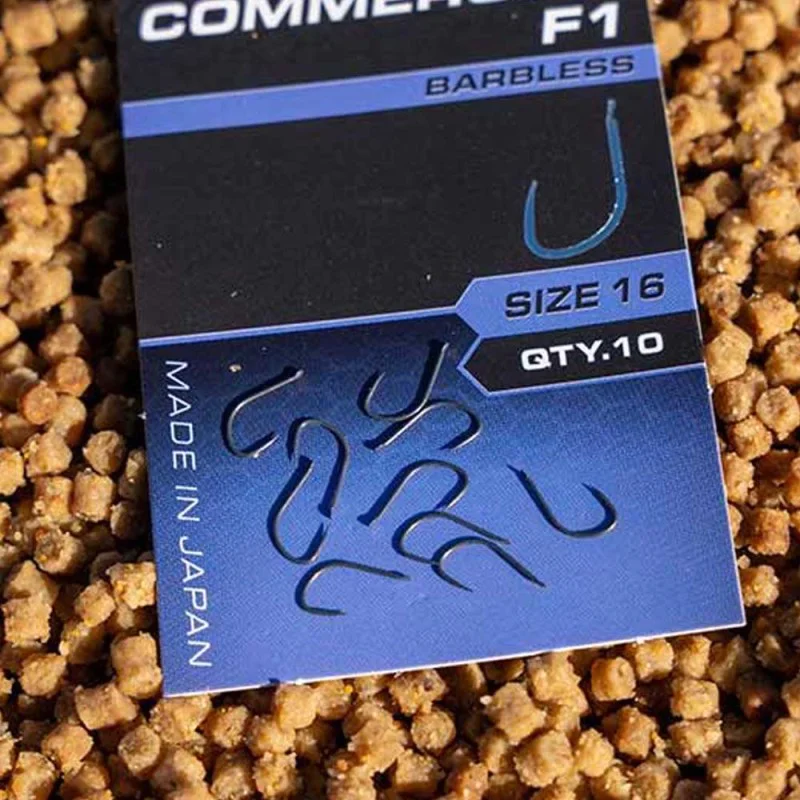 Куки единични MATRIX X2 Commercial F1 Hook Barbless