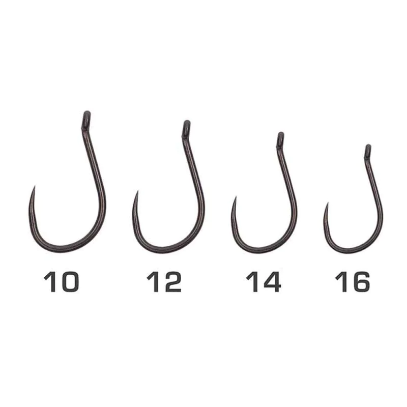 Куки единични MATRIX X6 Carp Pellet Rigger Barbless Eyed