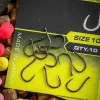 Куки единични MATRIX X6 Carp Pellet Rigger Barbless Eyed