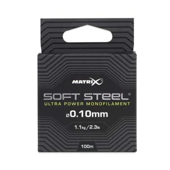 Монофилно влакно MATRIX Soft Steel Ultra Power Monofilament 100m