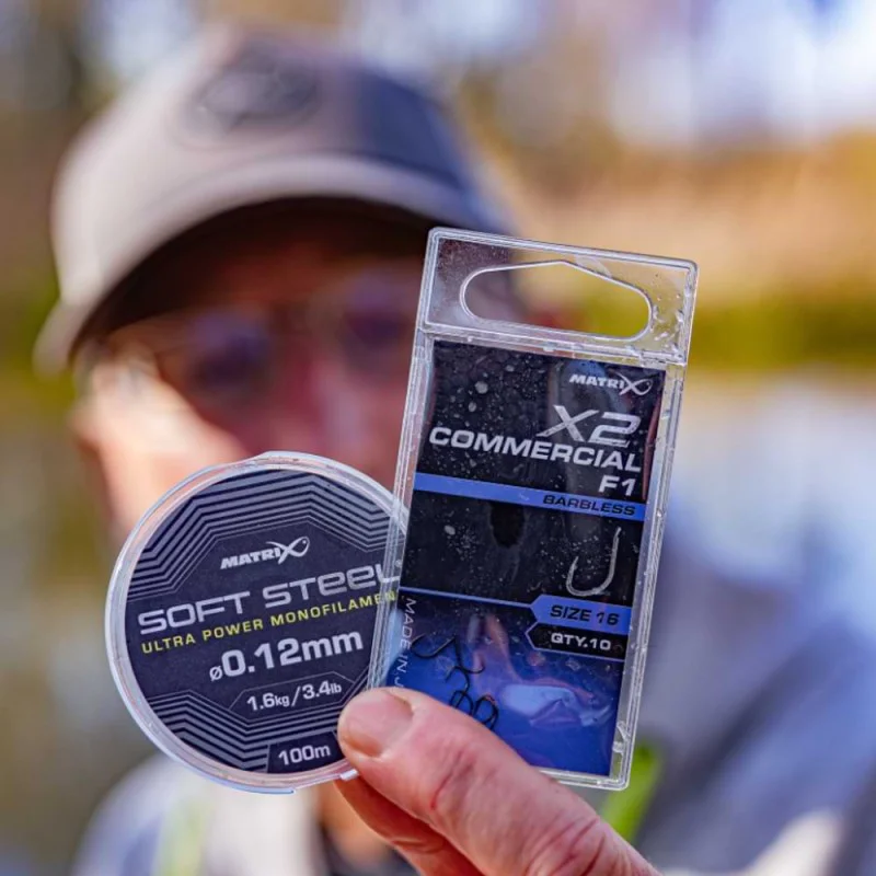Монофилно влакно MATRIX Soft Steel Ultra Power Monofilament 100m