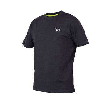 Тениска MATRIX Minimal Black Marl T-Shirt