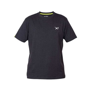 Тениска MATRIX Minimal Black Marl T-Shirt