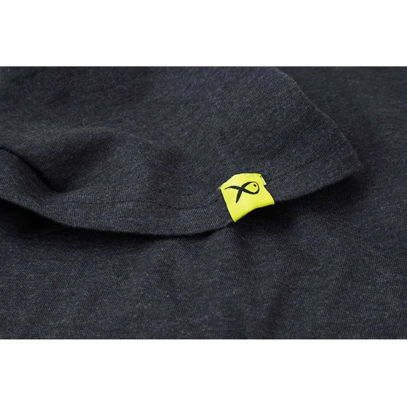 Тениска MATRIX Minimal Black Marl T-Shirt