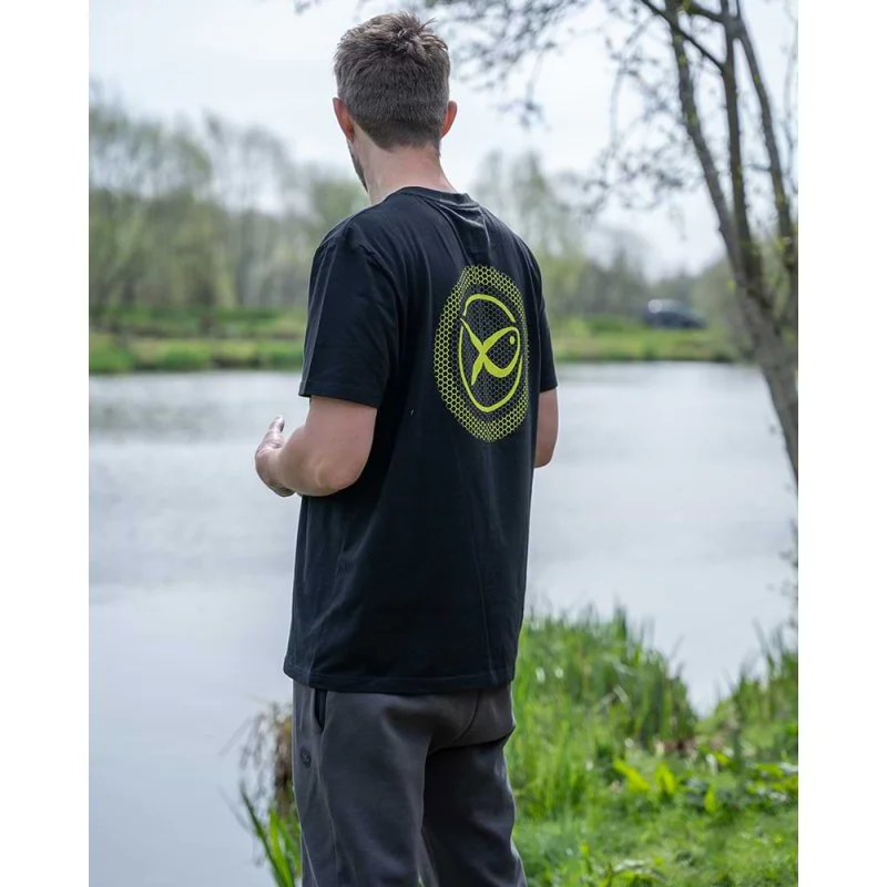 Тениска MATRIX Large Logo T-Shirt Black