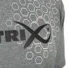 Тениска MATRIX Hex Print T-Shirt Grey
