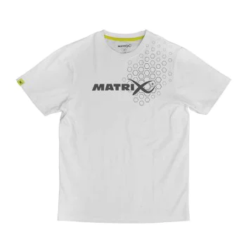 Тениска MATRIX Hex Print T-Shirt White