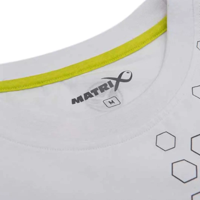Тениска MATRIX Hex Print T-Shirt White
