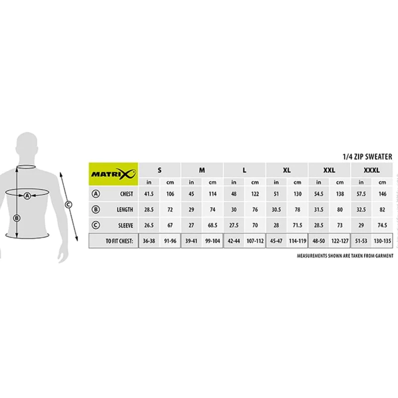 Суитшърт MATRIX Black Edition ¼ Zip Sweater