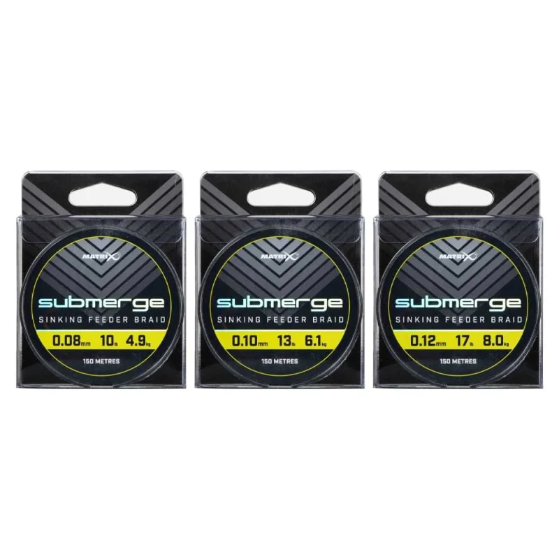 Плетено влакно MATRIX Submerge Sinking Braid 150 m