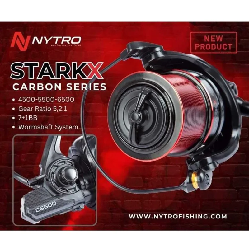 Макара преден аванс NYTRO Starkx Carbon Long Cast Reels 5500