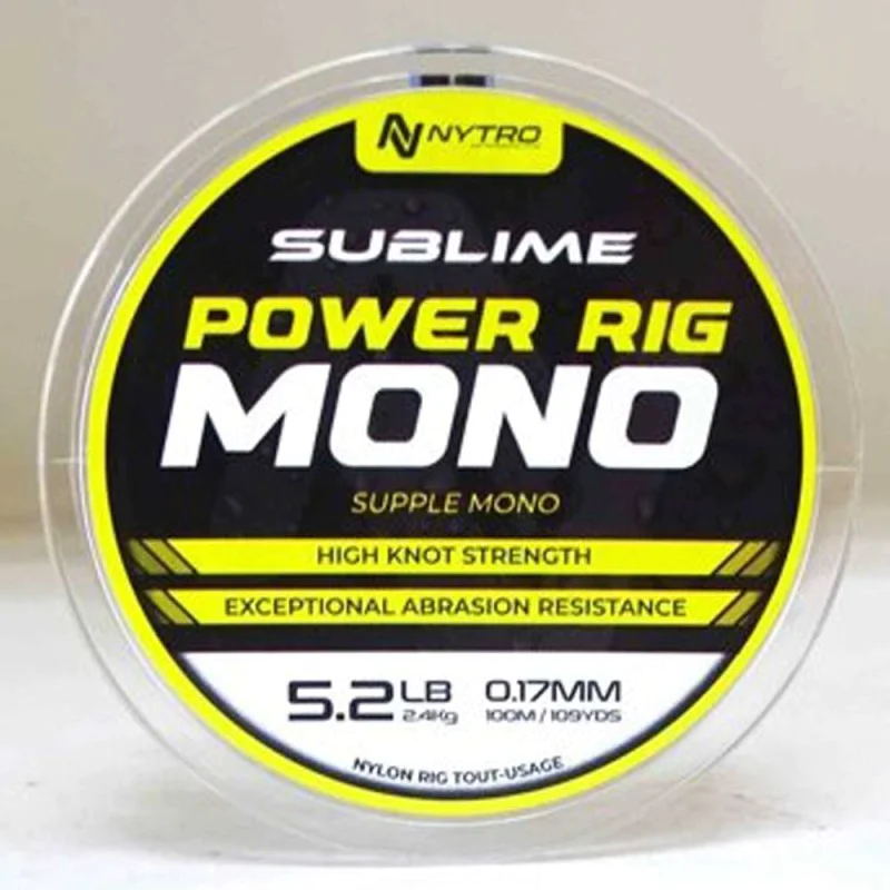 Влакно за поводи NYTRO Sublime Power Rig Mono 100m