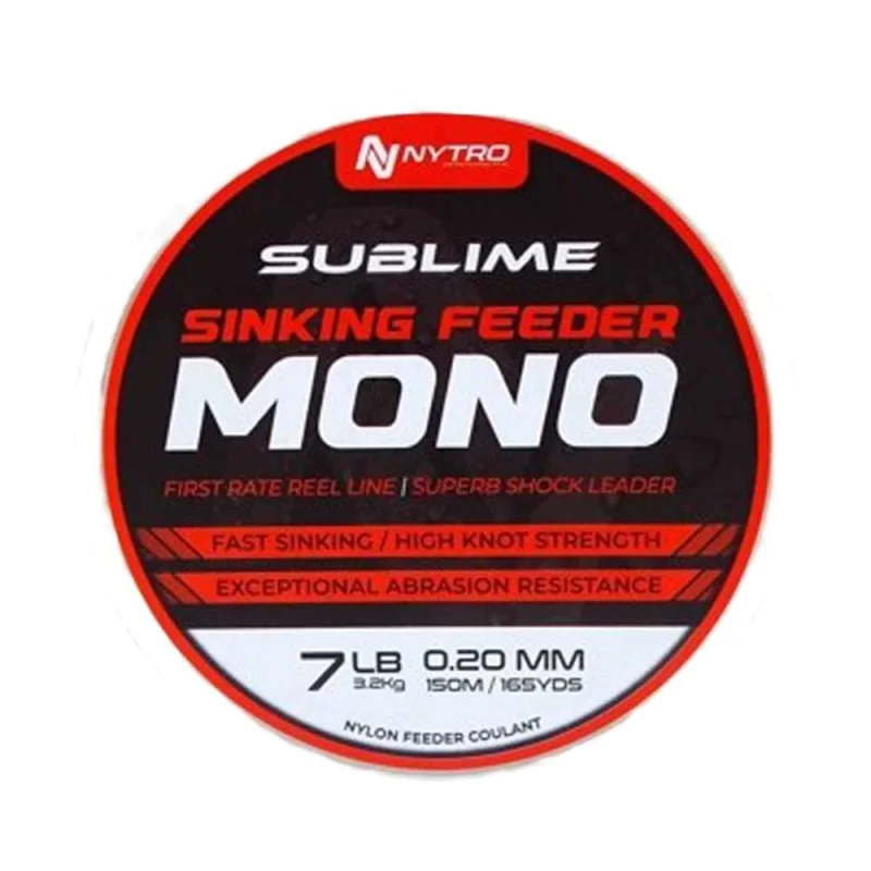 Монофилно влакно NYTRO Sublime Sinking Feeder Mono 150m