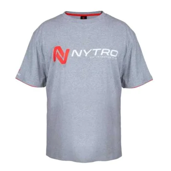 Тениска NYTRO Light Marl Grey Tee Shirt